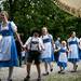 Members of the Trachtengruppe dancers parade throughout the German Picnic on Saturday, June 29. Daniel Brenner I AnnArbor.com